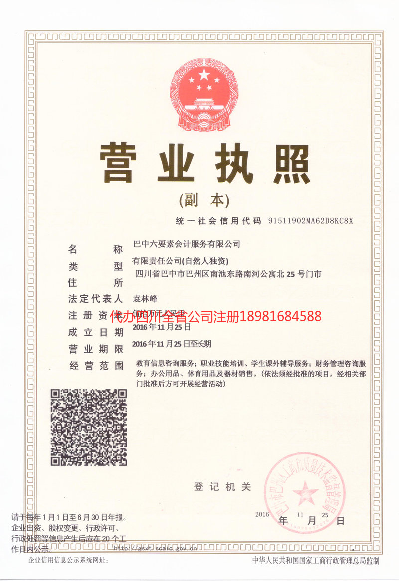 肥城肥城六要素会计服务有限公司