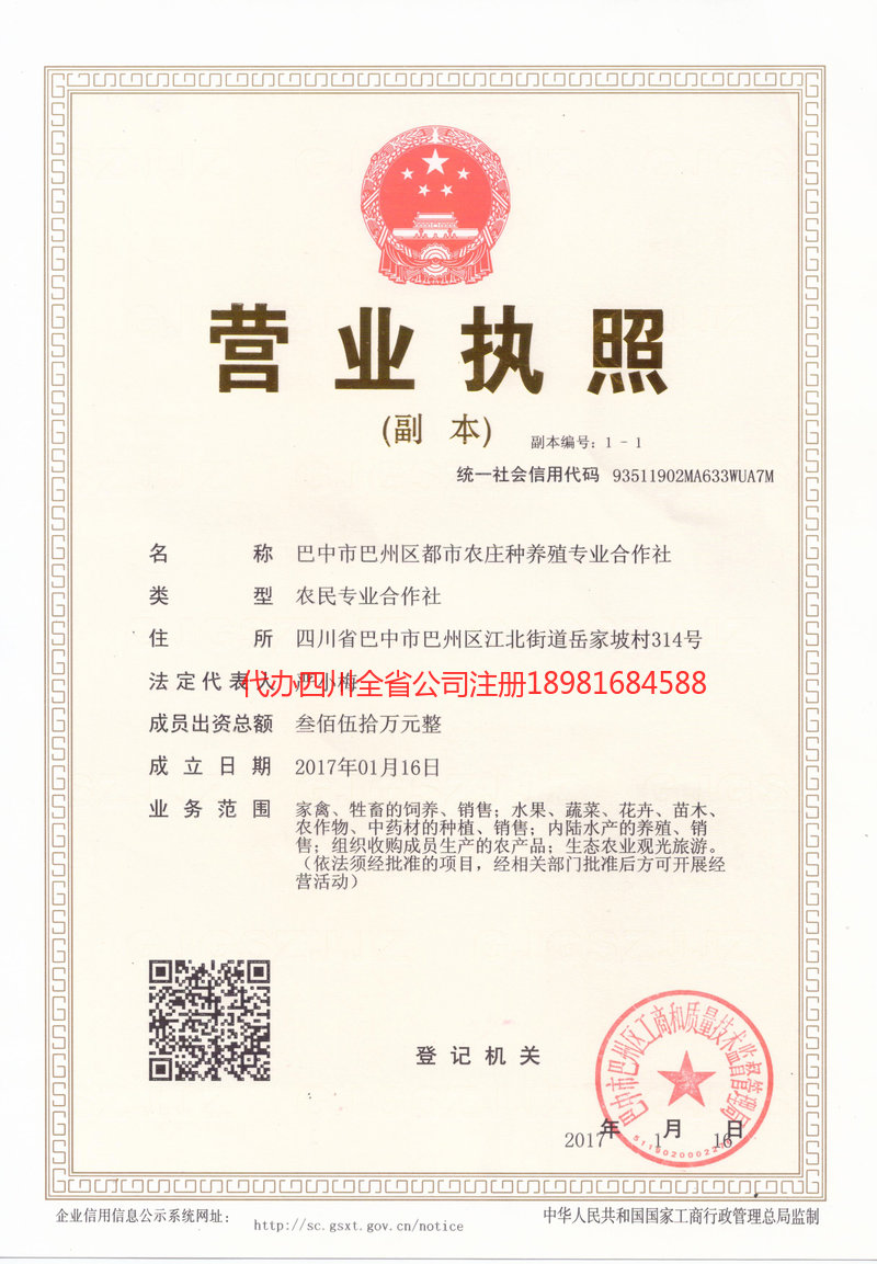 肥城肥城都市农庄种养殖专业合作社